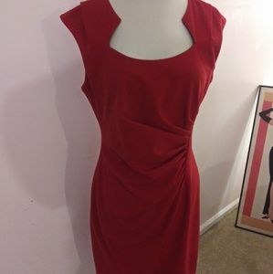 Calvin Klein scooped neck dressy dress